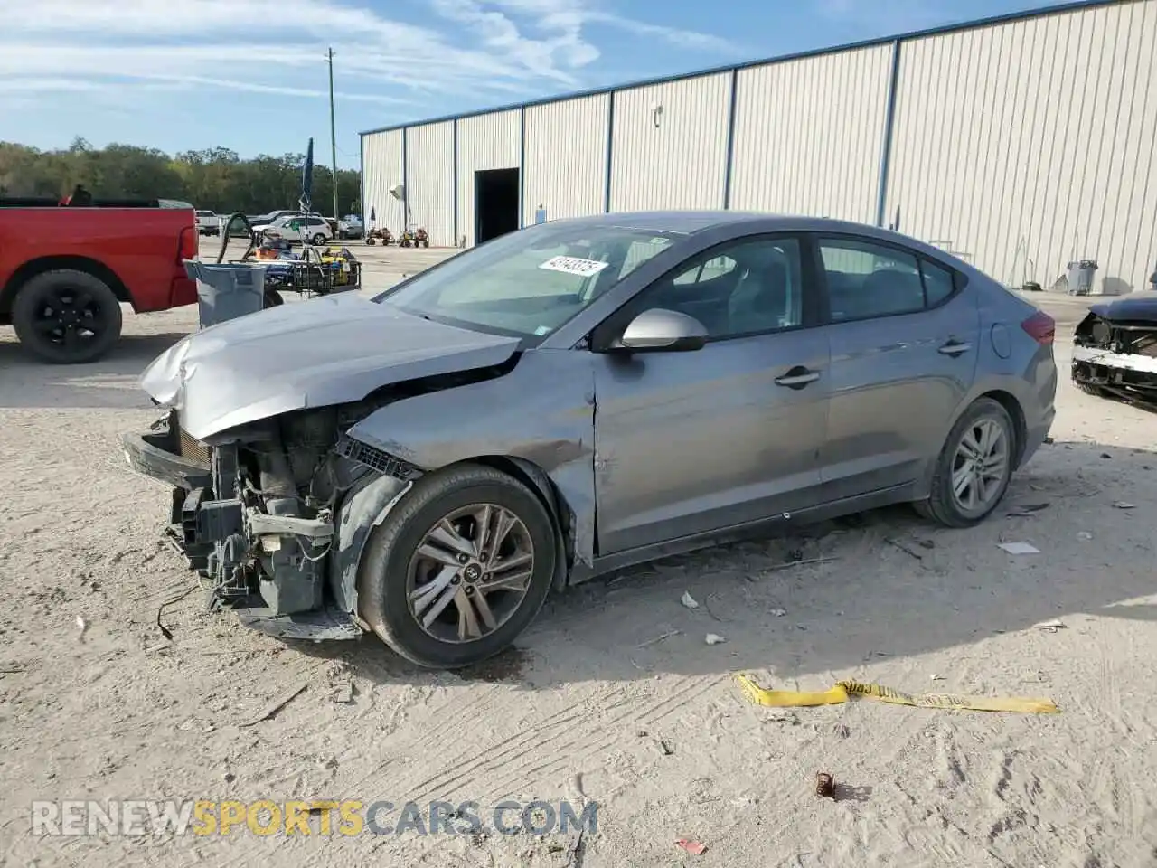 1 Photograph of a damaged car 5NPD84LF3LH526891 HYUNDAI ELANTRA 2020