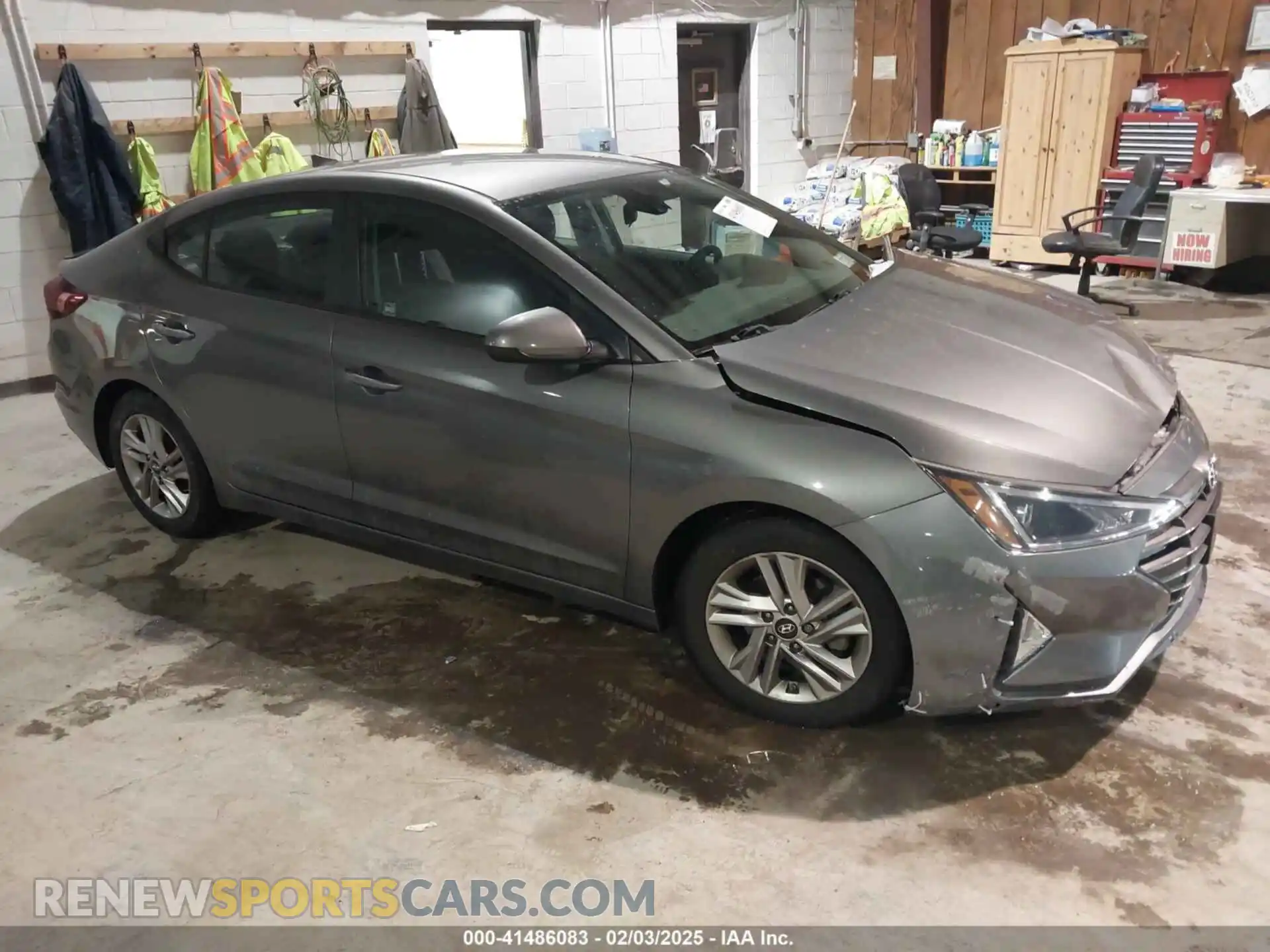 1 Photograph of a damaged car 5NPD84LF3LH528558 HYUNDAI ELANTRA 2020