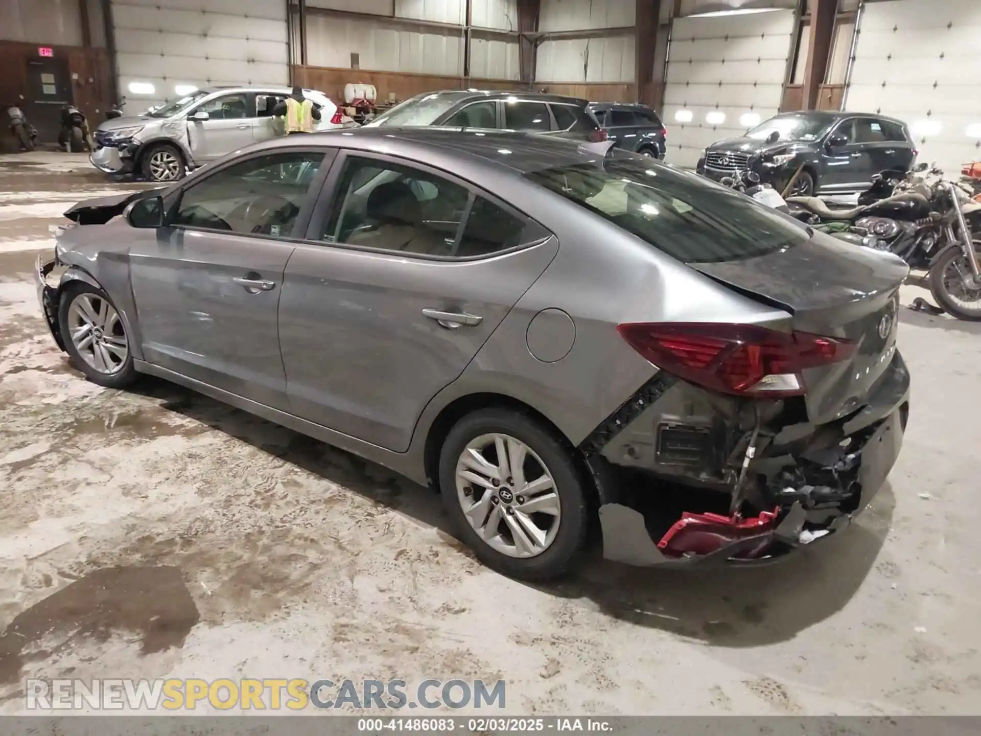 3 Photograph of a damaged car 5NPD84LF3LH528558 HYUNDAI ELANTRA 2020