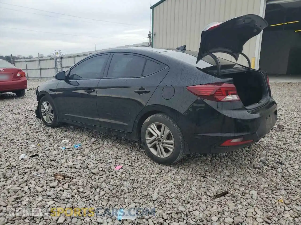 2 Photograph of a damaged car 5NPD84LF3LH549880 HYUNDAI ELANTRA 2020