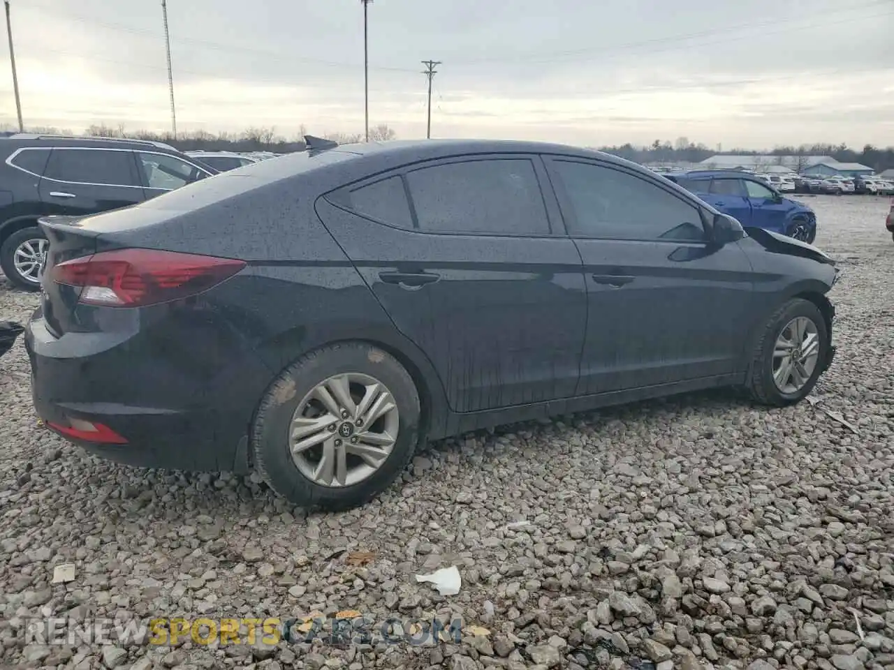 3 Photograph of a damaged car 5NPD84LF3LH549880 HYUNDAI ELANTRA 2020