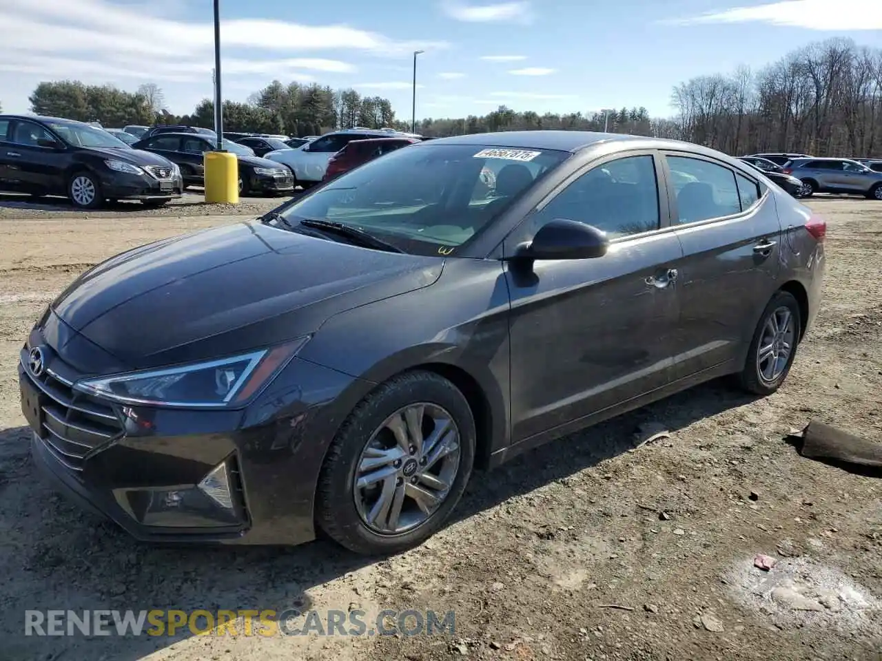 1 Photograph of a damaged car 5NPD84LF3LH559129 HYUNDAI ELANTRA 2020