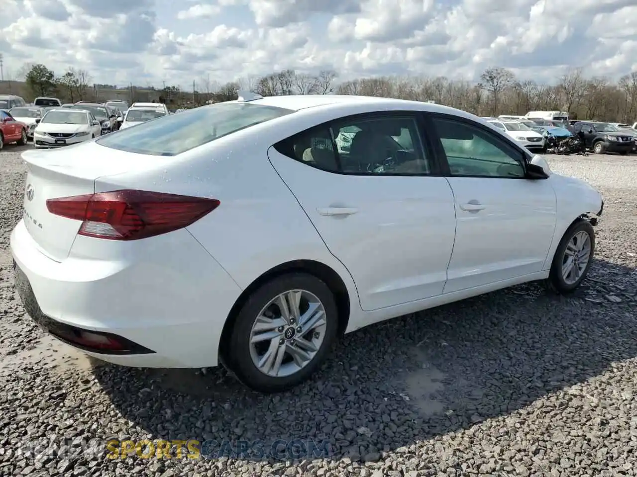 3 Photograph of a damaged car 5NPD84LF3LH573371 HYUNDAI ELANTRA 2020