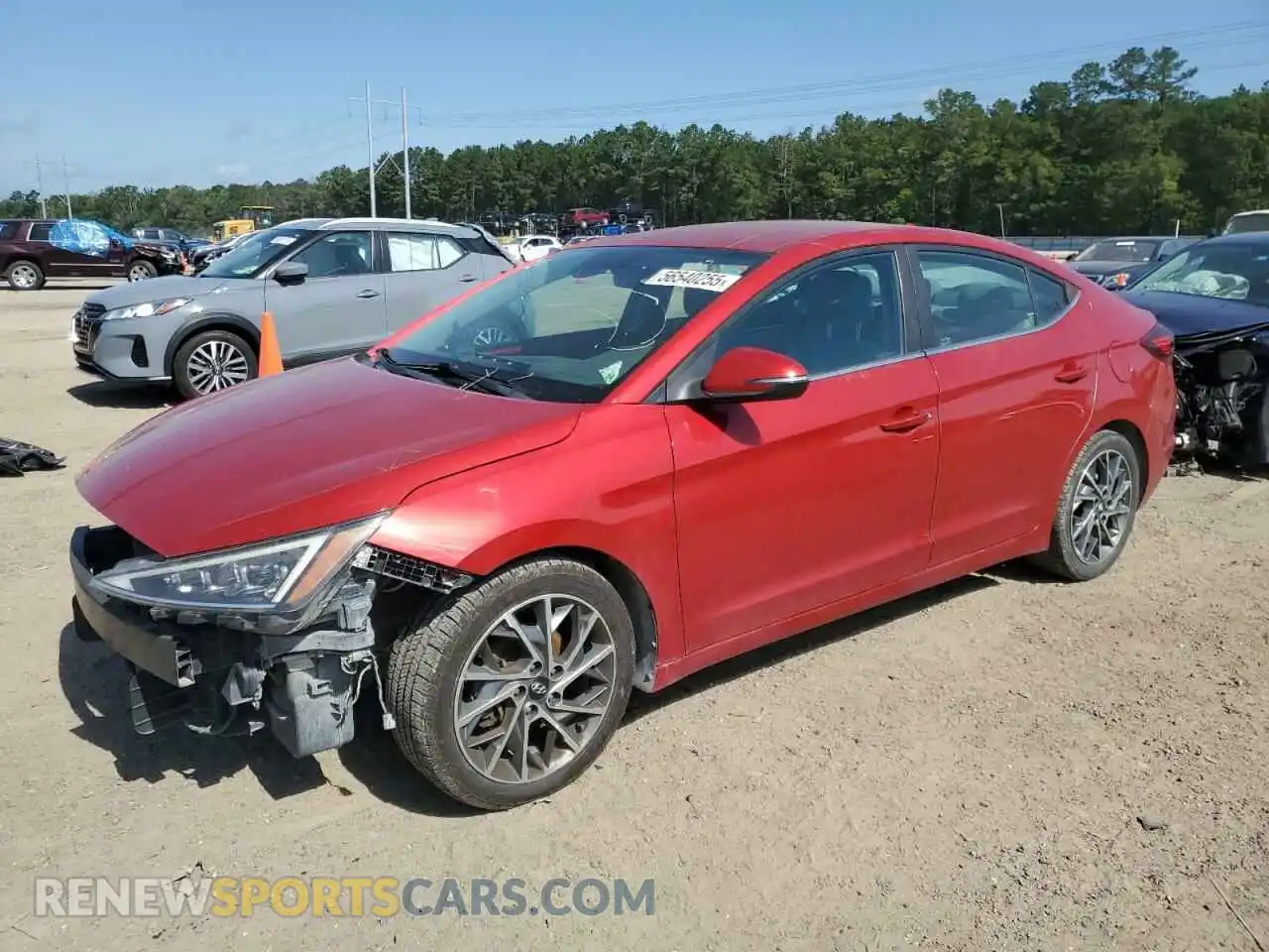 1 Фотография поврежденного автомобиля 5NPD84LF3LH573807 HYUNDAI ELANTRA 2020