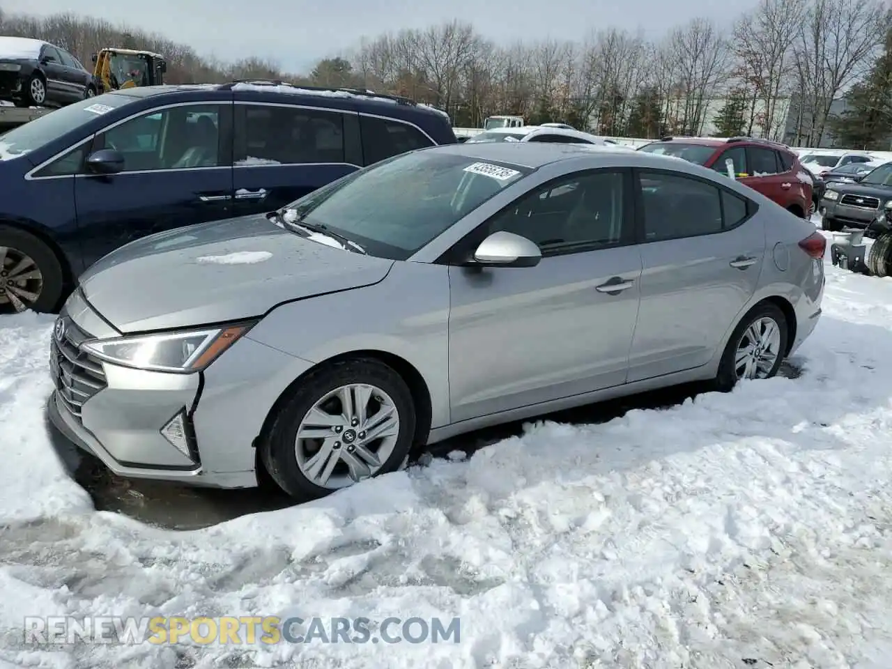 1 Photograph of a damaged car 5NPD84LF3LH576691 HYUNDAI ELANTRA 2020