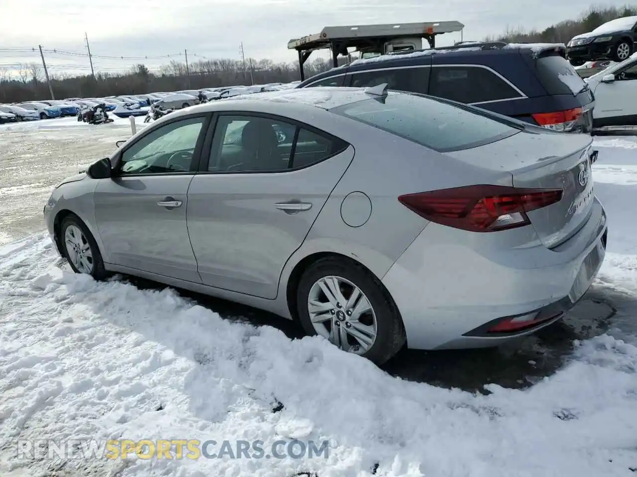 2 Photograph of a damaged car 5NPD84LF3LH576691 HYUNDAI ELANTRA 2020