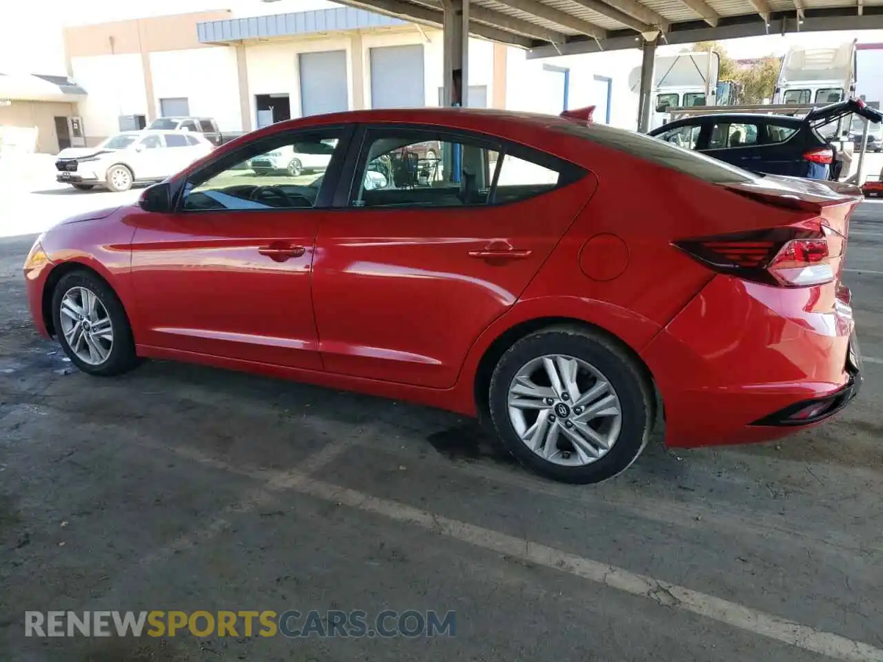 2 Photograph of a damaged car 5NPD84LF3LH578053 HYUNDAI ELANTRA 2020
