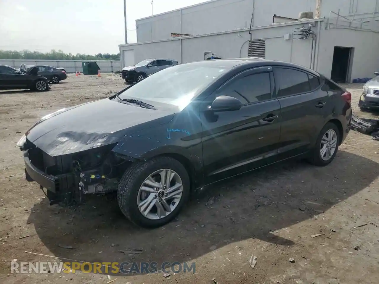 1 Photograph of a damaged car 5NPD84LF3LH603176 HYUNDAI ELANTRA 2020