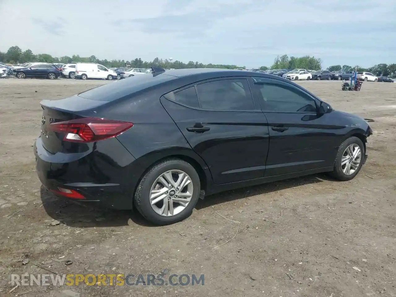 3 Photograph of a damaged car 5NPD84LF3LH603176 HYUNDAI ELANTRA 2020
