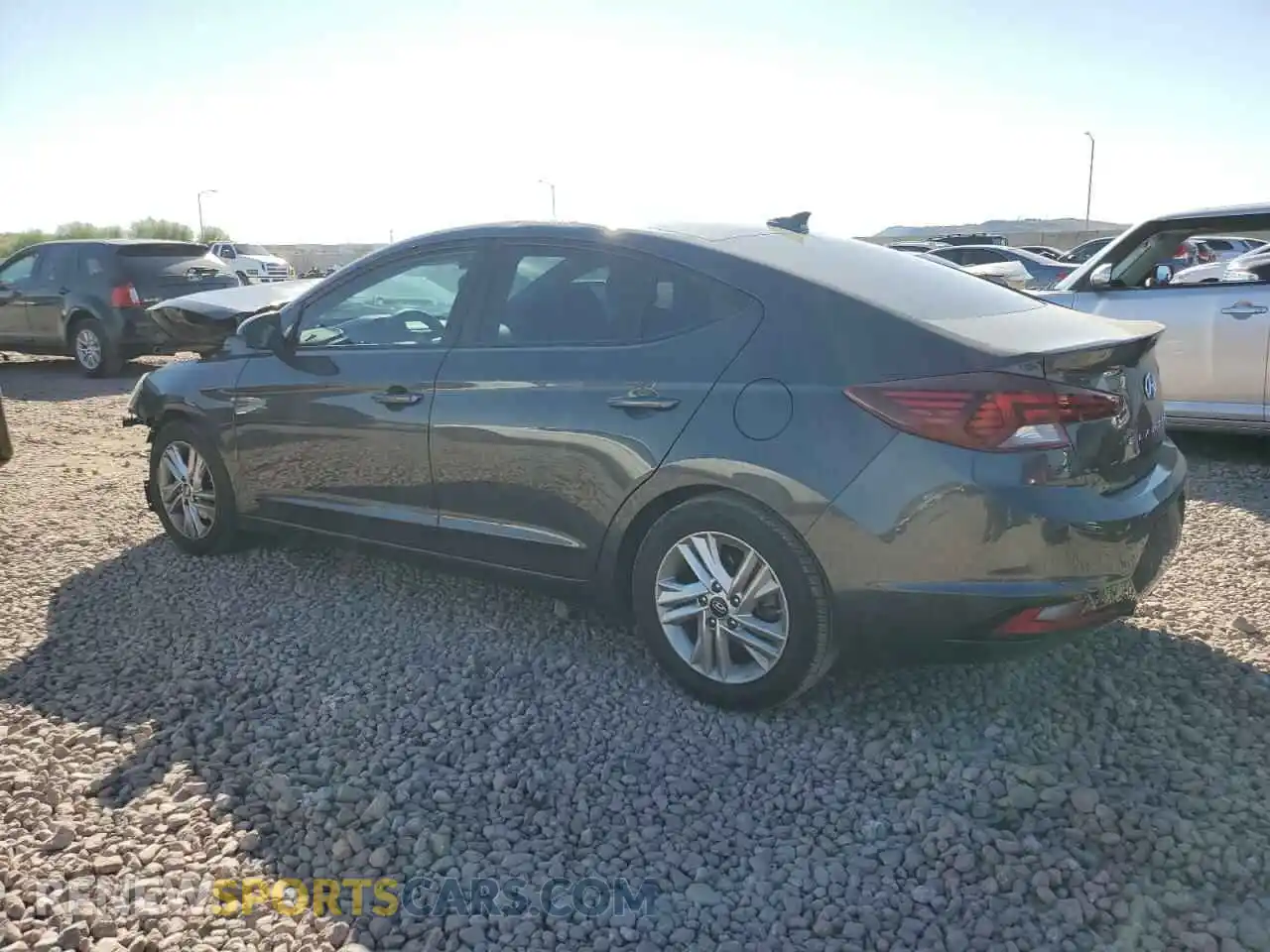 2 Photograph of a damaged car 5NPD84LF3LH606319 HYUNDAI ELANTRA 2020