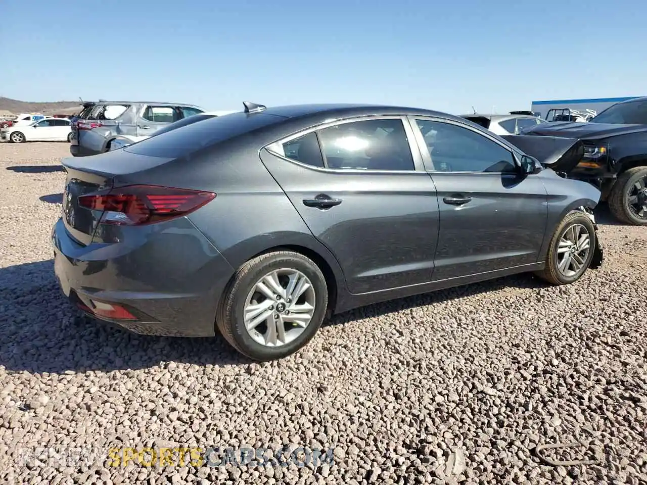 3 Photograph of a damaged car 5NPD84LF3LH606319 HYUNDAI ELANTRA 2020