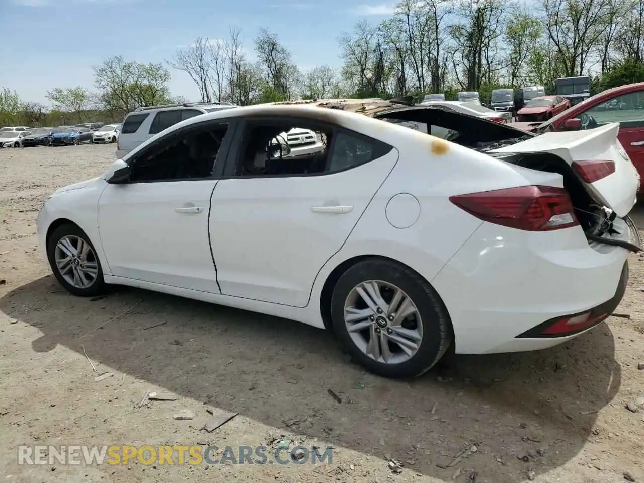 2 Photograph of a damaged car 5NPD84LF3LH630507 HYUNDAI ELANTRA 2020