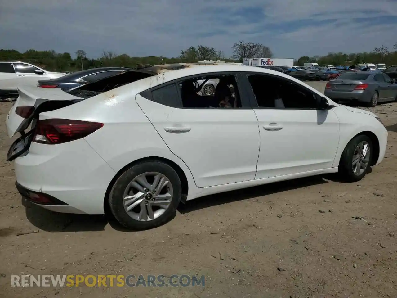 3 Photograph of a damaged car 5NPD84LF3LH630507 HYUNDAI ELANTRA 2020