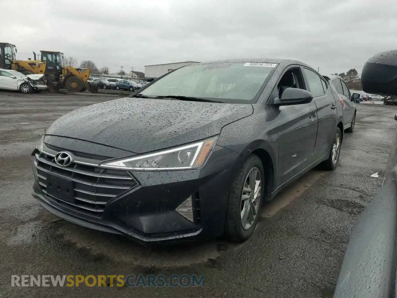 1 Photograph of a damaged car 5NPD84LF3LH631852 HYUNDAI ELANTRA 2020