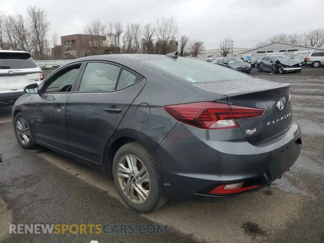 2 Photograph of a damaged car 5NPD84LF3LH631852 HYUNDAI ELANTRA 2020