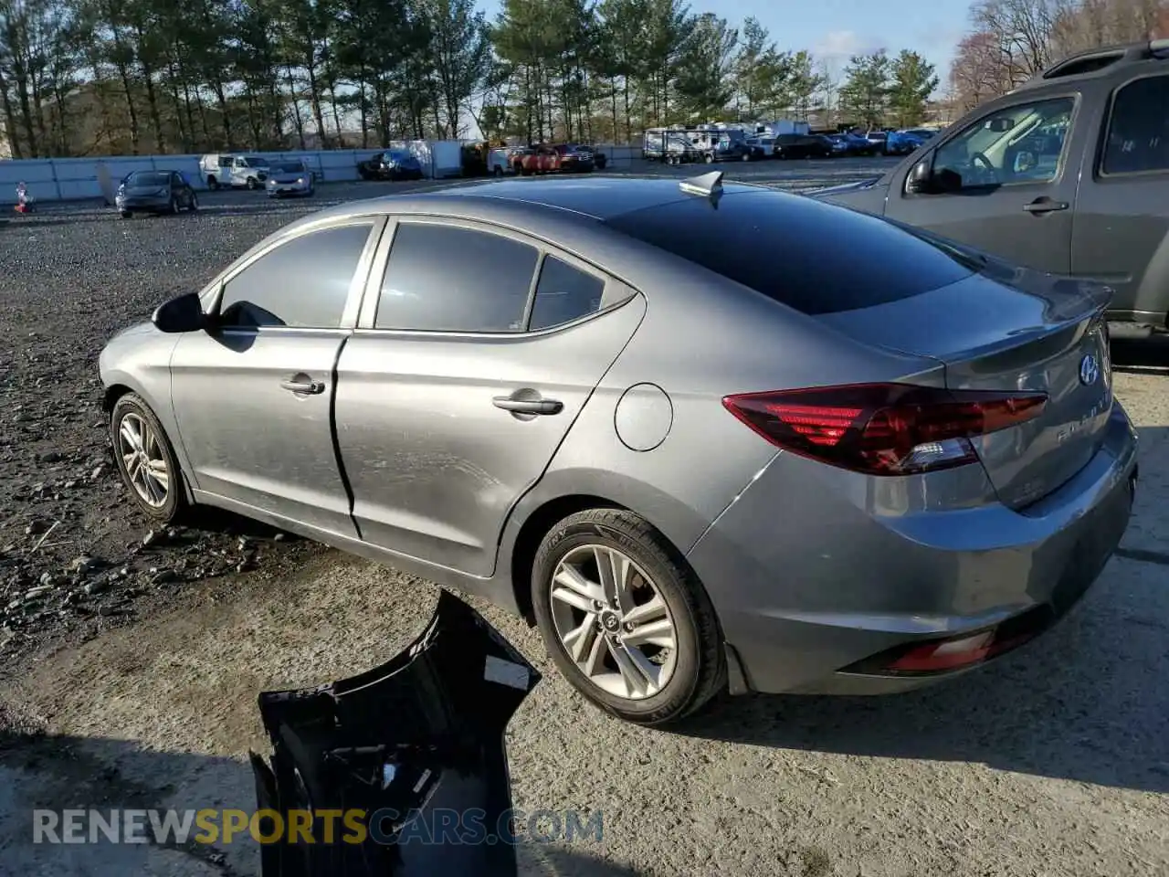 2 Photograph of a damaged car 5NPD84LF4LH498809 HYUNDAI ELANTRA 2020