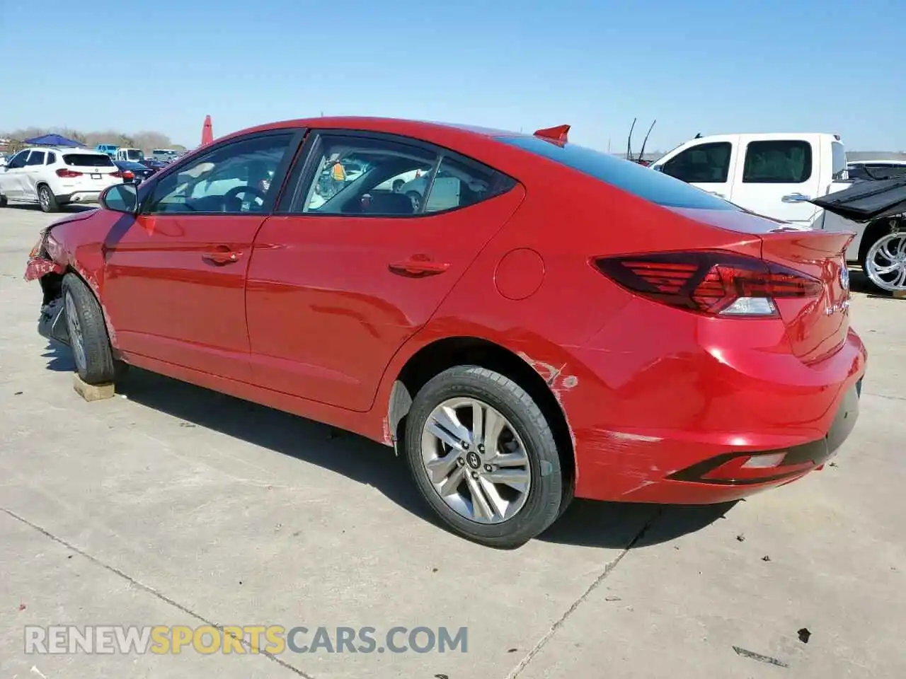 2 Photograph of a damaged car 5NPD84LF4LH512806 HYUNDAI ELANTRA 2020