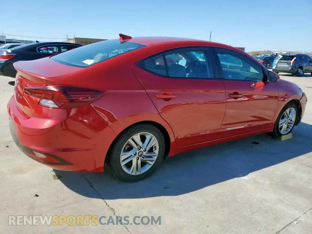 3 Photograph of a damaged car 5NPD84LF4LH512806 HYUNDAI ELANTRA 2020
