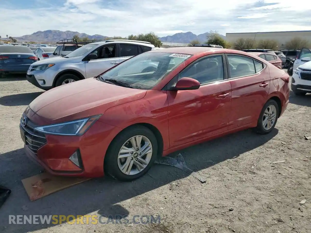 1 Photograph of a damaged car 5NPD84LF4LH515804 HYUNDAI ELANTRA 2020