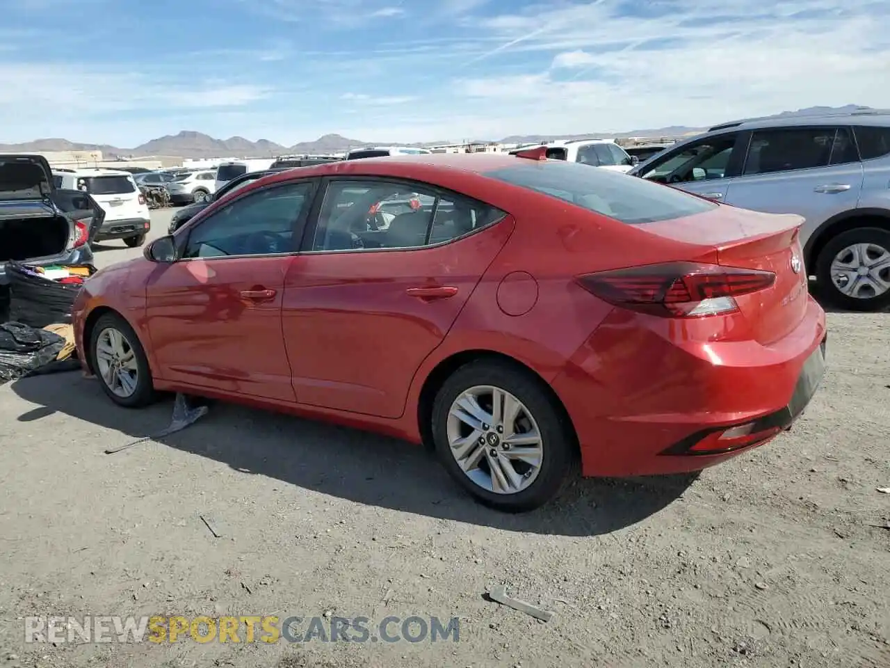 2 Photograph of a damaged car 5NPD84LF4LH515804 HYUNDAI ELANTRA 2020