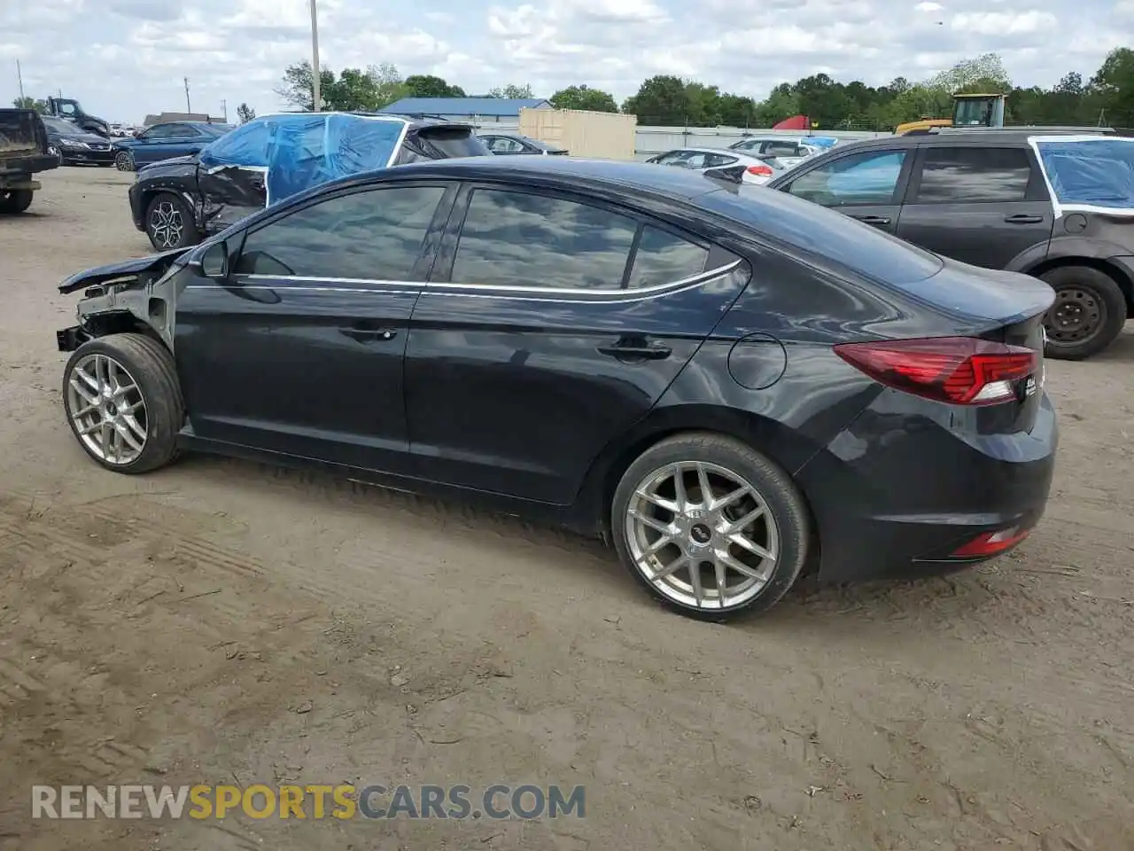 2 Photograph of a damaged car 5NPD84LF4LH521439 HYUNDAI ELANTRA 2020