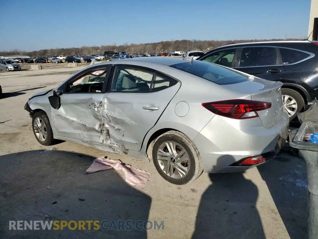 2 fotografías del automóvil dañado 5NPD84LF4LH528925 HYUNDAI ELANTRA 2020