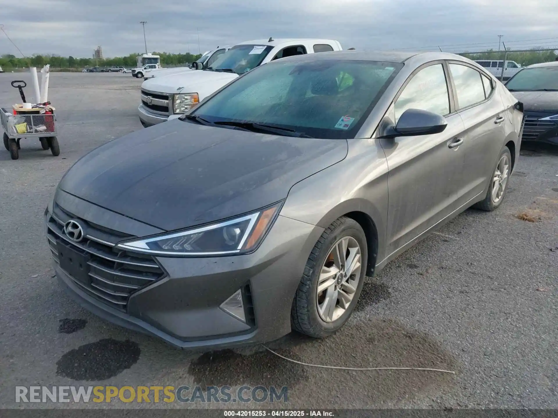 2 Photograph of a damaged car 5NPD84LF4LH540685 HYUNDAI ELANTRA 2020