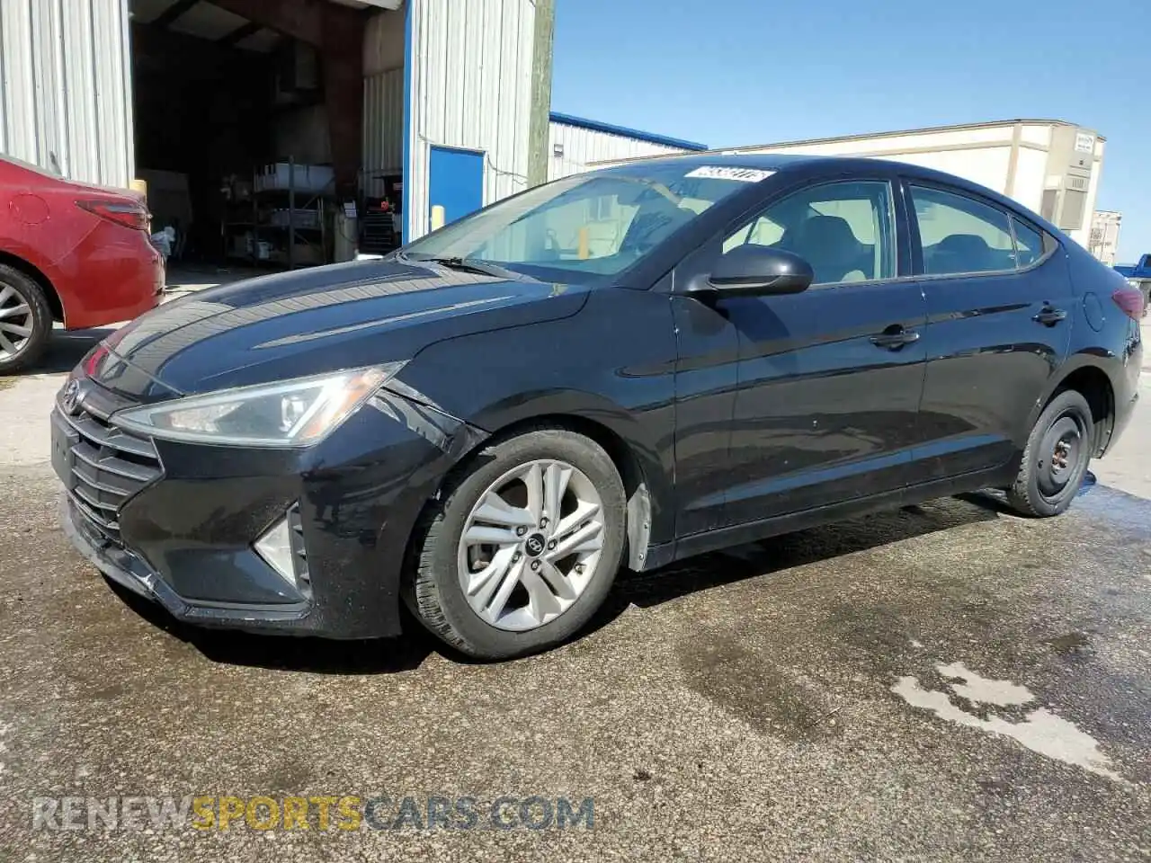 1 Photograph of a damaged car 5NPD84LF4LH543277 HYUNDAI ELANTRA 2020