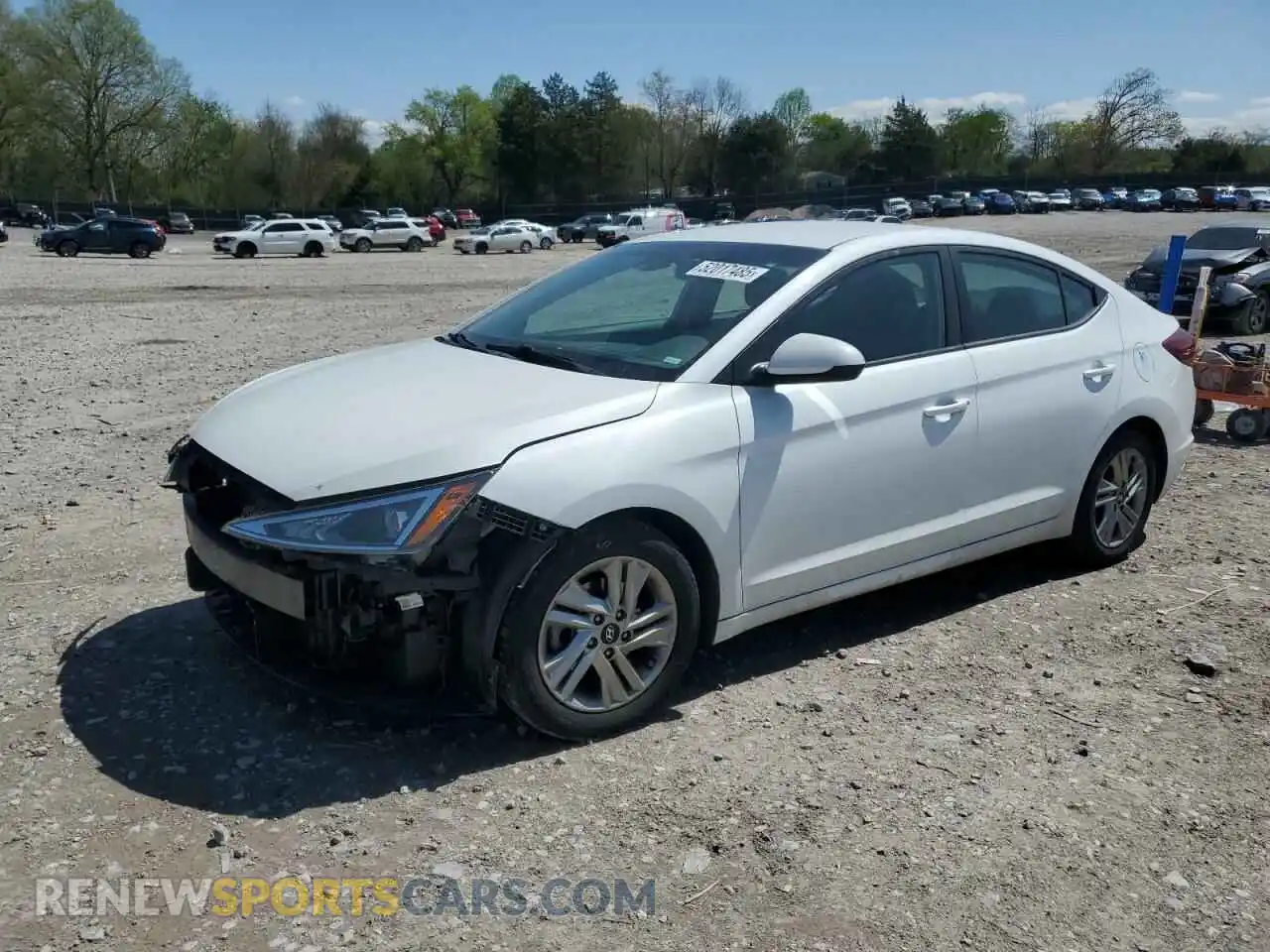 1 fotografías del automóvil dañado 5NPD84LF4LH548205 HYUNDAI ELANTRA 2020