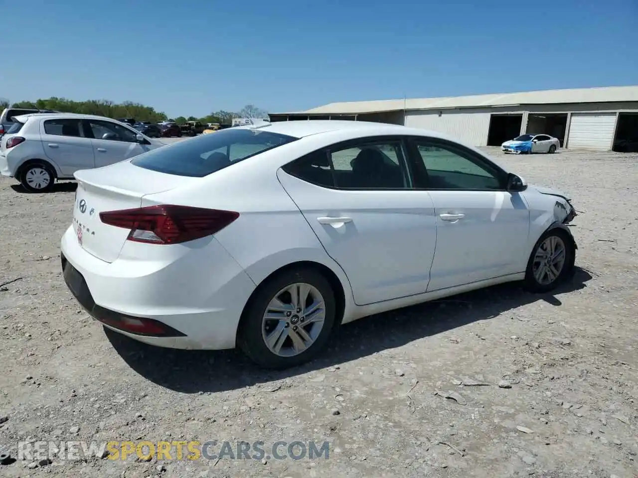 3 fotografías del automóvil dañado 5NPD84LF4LH548205 HYUNDAI ELANTRA 2020