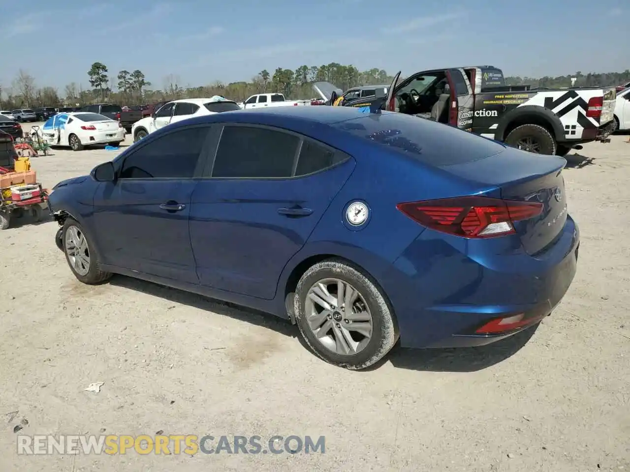 2 Photograph of a damaged car 5NPD84LF4LH553291 HYUNDAI ELANTRA 2020