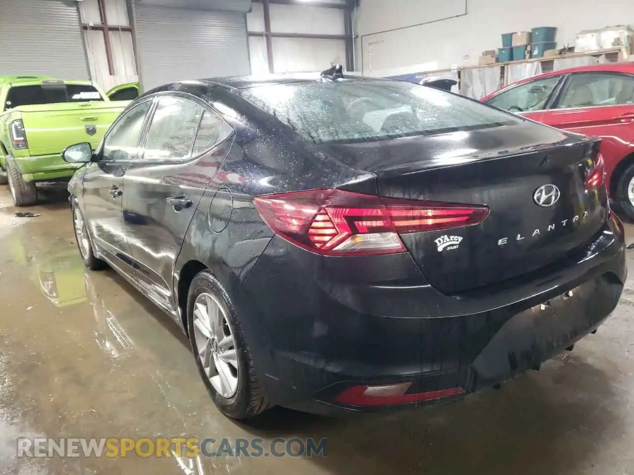 2 Photograph of a damaged car 5NPD84LF4LH561147 HYUNDAI ELANTRA 2020