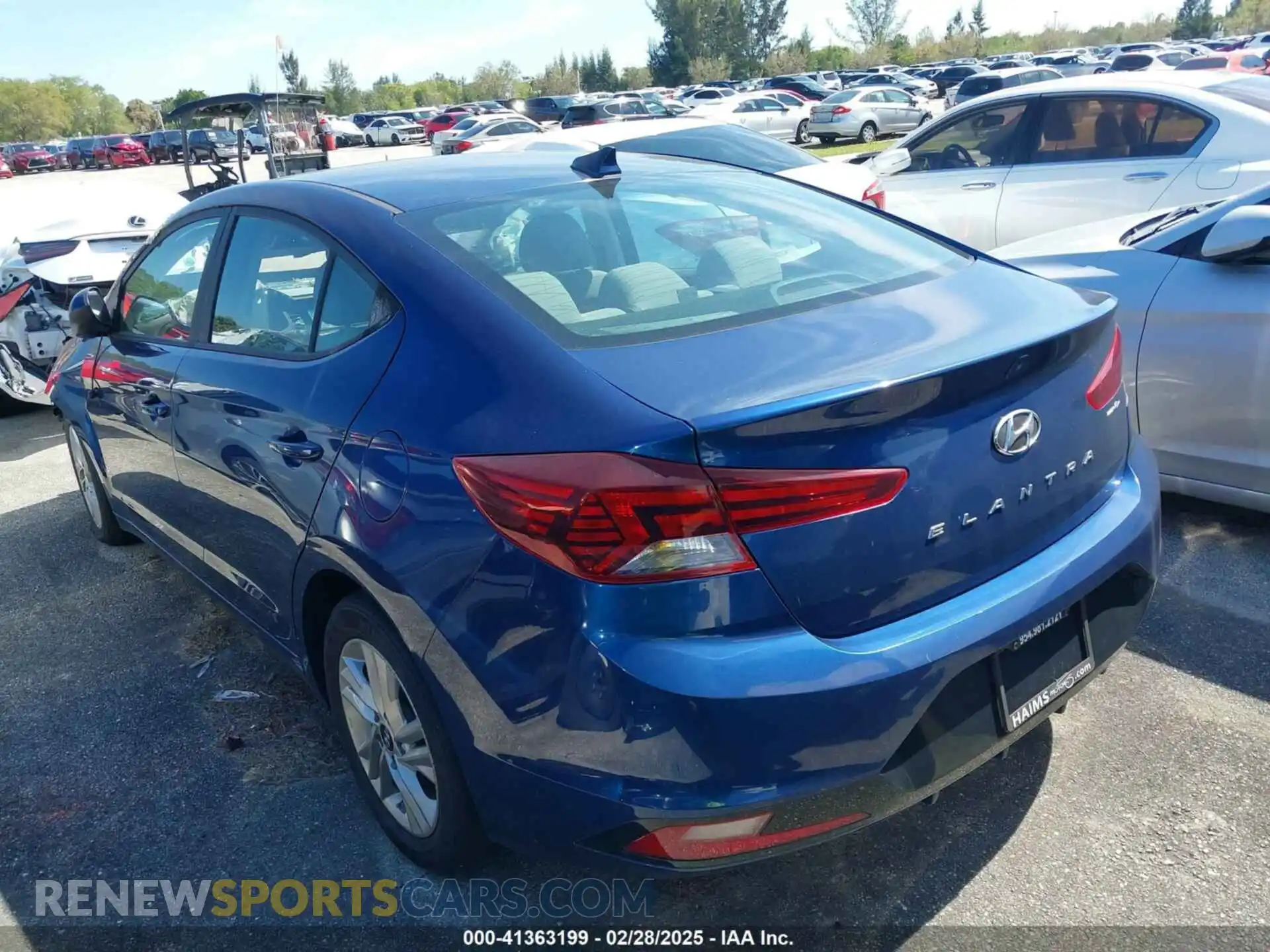 3 Photograph of a damaged car 5NPD84LF4LH567238 HYUNDAI ELANTRA 2020