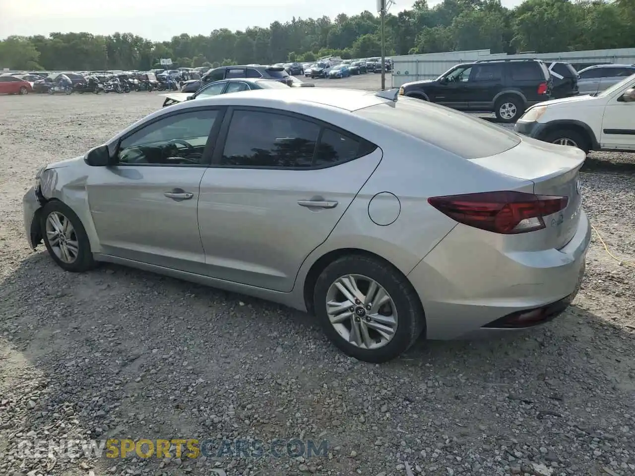 2 Photograph of a damaged car 5NPD84LF4LH567787 HYUNDAI ELANTRA 2020