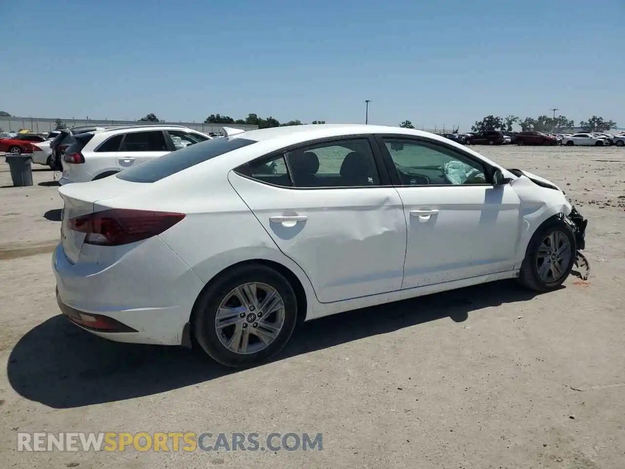 3 Photograph of a damaged car 5NPD84LF4LH596786 HYUNDAI ELANTRA 2020