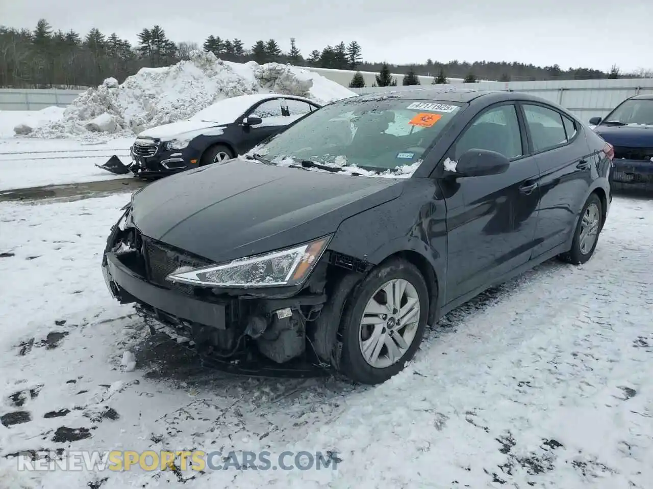 1 Photograph of a damaged car 5NPD84LF4LH605860 HYUNDAI ELANTRA 2020