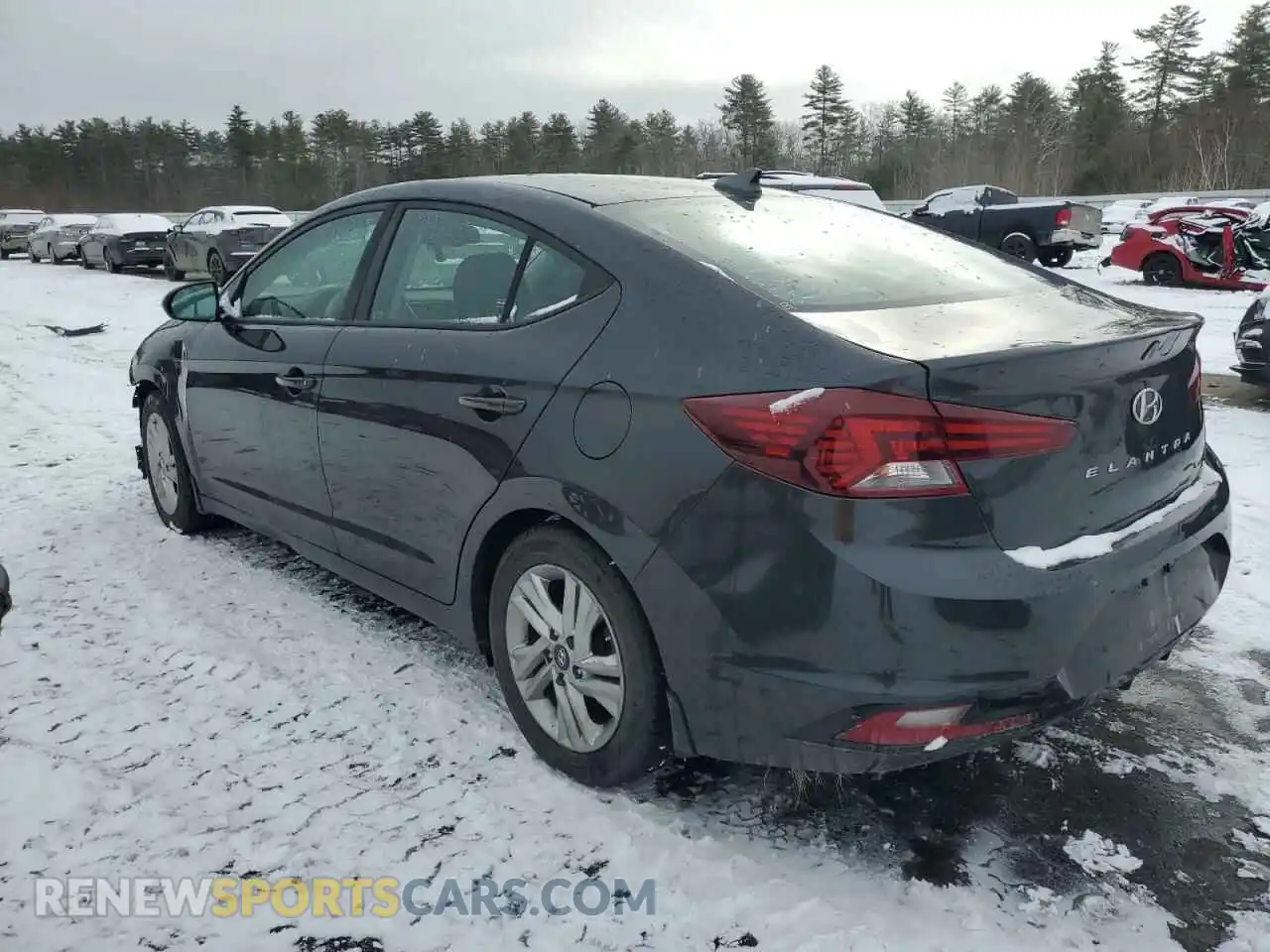 2 Photograph of a damaged car 5NPD84LF4LH605860 HYUNDAI ELANTRA 2020