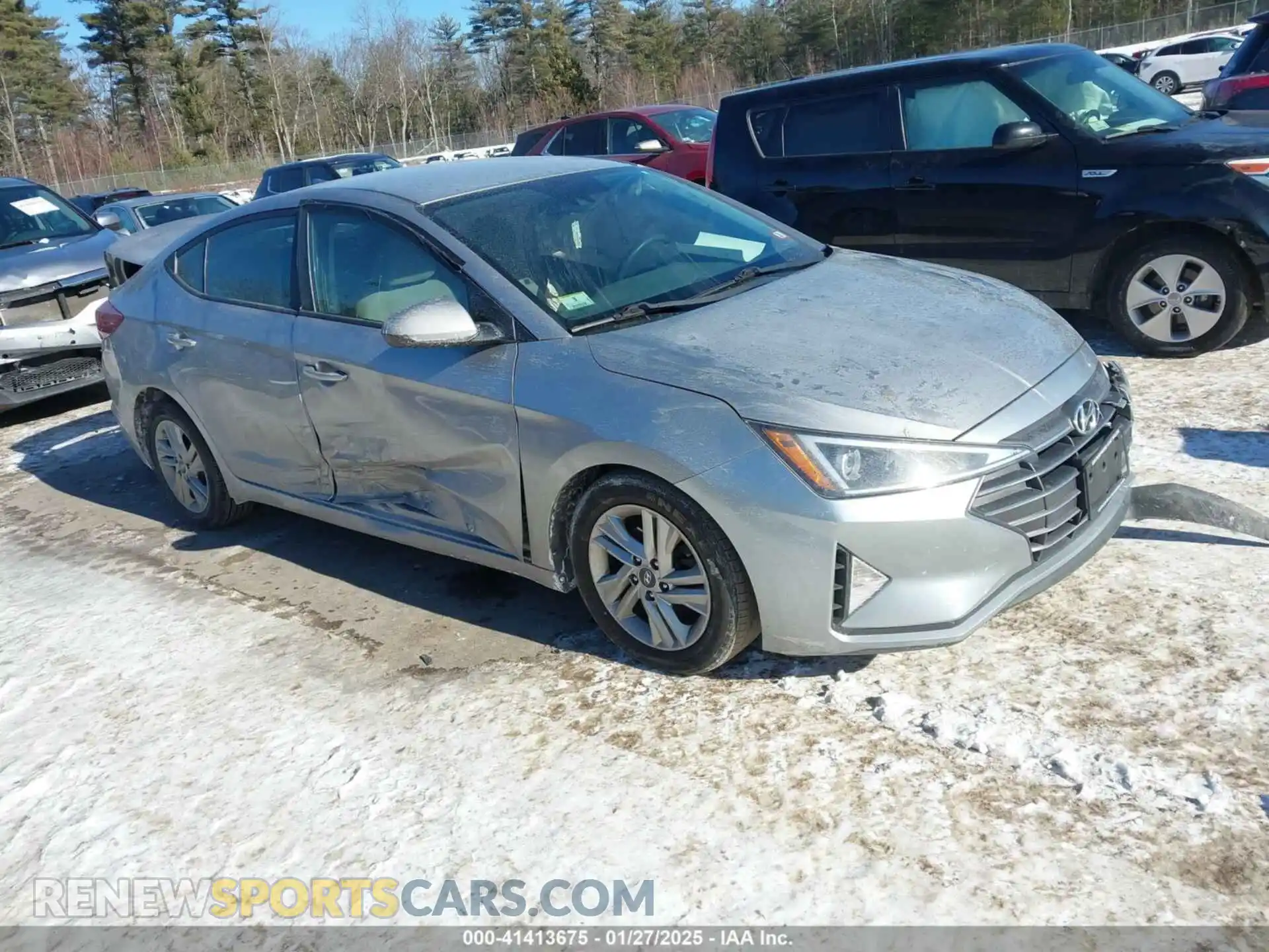 1 Фотография поврежденного автомобиля 5NPD84LF4LH624425 HYUNDAI ELANTRA 2020