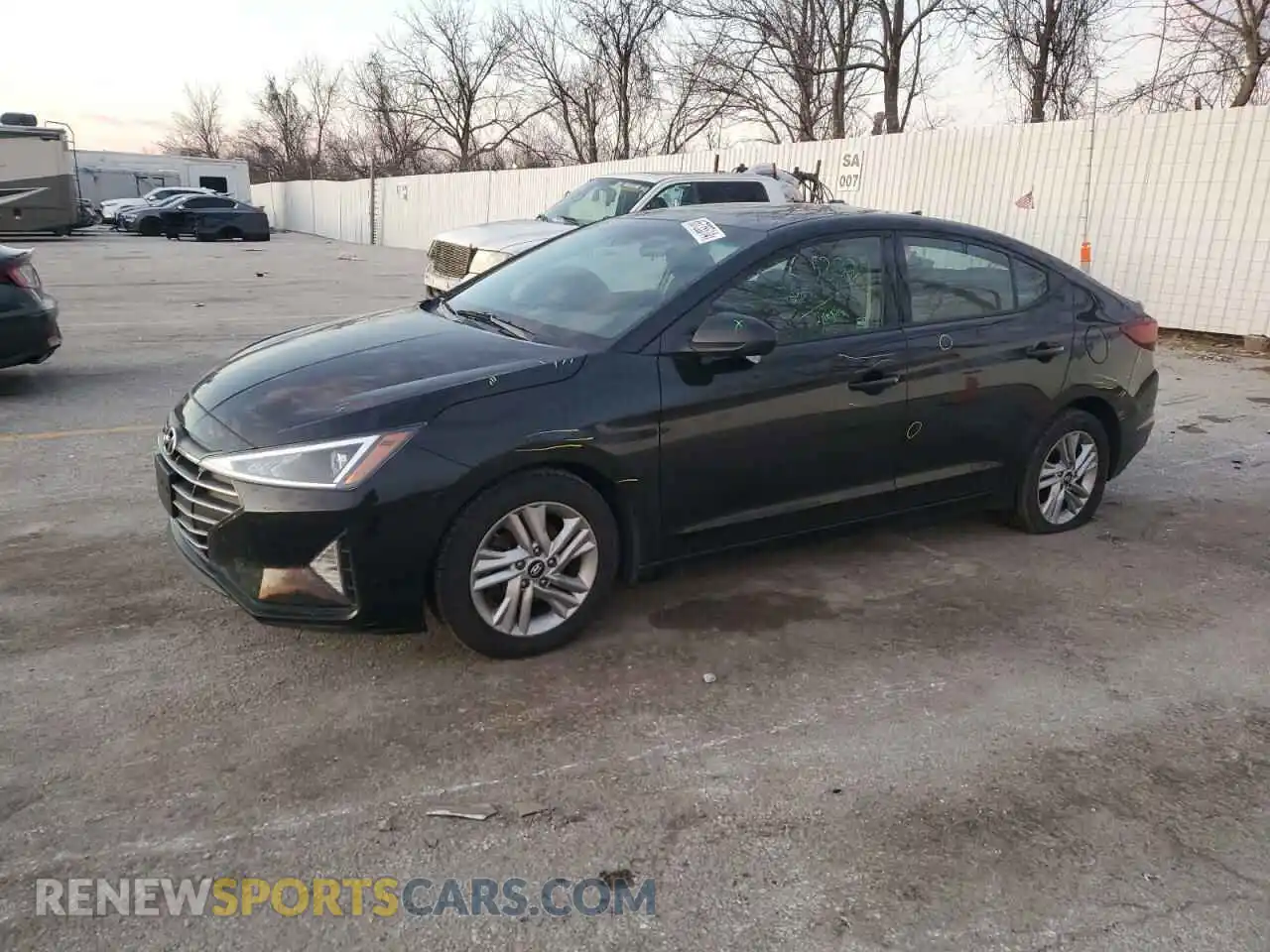 1 Photograph of a damaged car 5NPD84LF4LH624604 HYUNDAI ELANTRA 2020
