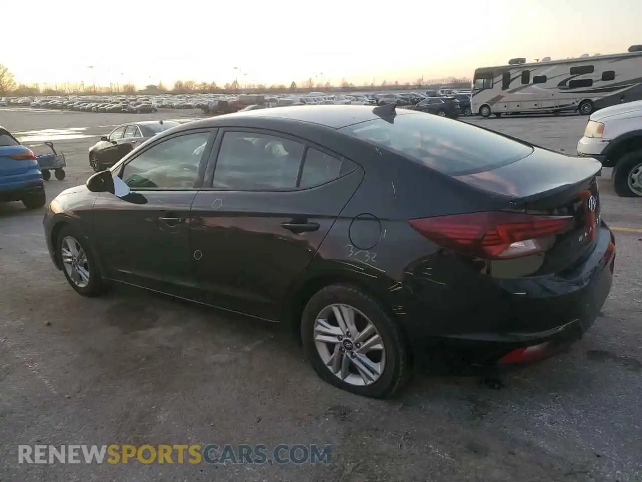 2 Photograph of a damaged car 5NPD84LF4LH624604 HYUNDAI ELANTRA 2020