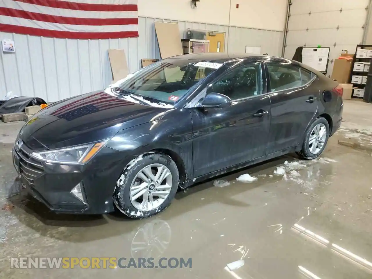 1 Photograph of a damaged car 5NPD84LF4LH626644 HYUNDAI ELANTRA 2020