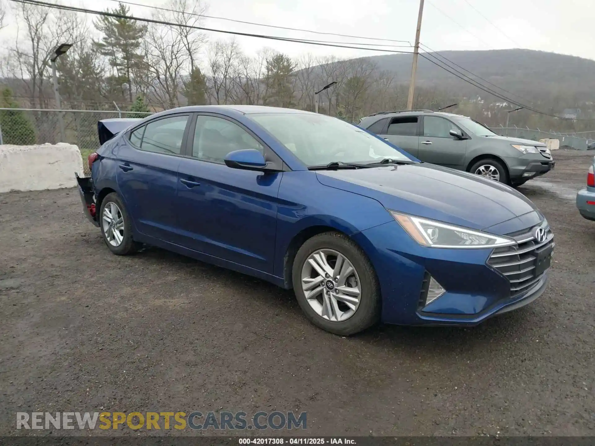 1 Photograph of a damaged car 5NPD84LF4LH630810 HYUNDAI ELANTRA 2020