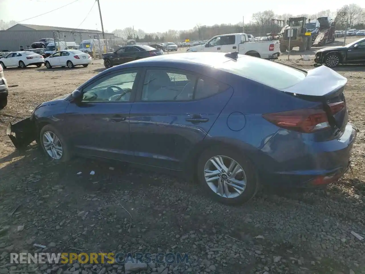 2 Photograph of a damaged car 5NPD84LF4LH631083 HYUNDAI ELANTRA 2020