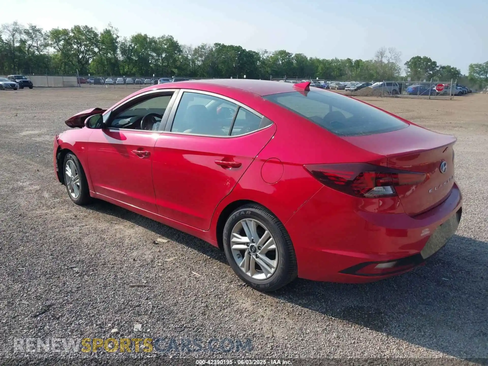 3 Photograph of a damaged car 5NPD84LF4LH632847 HYUNDAI ELANTRA 2020
