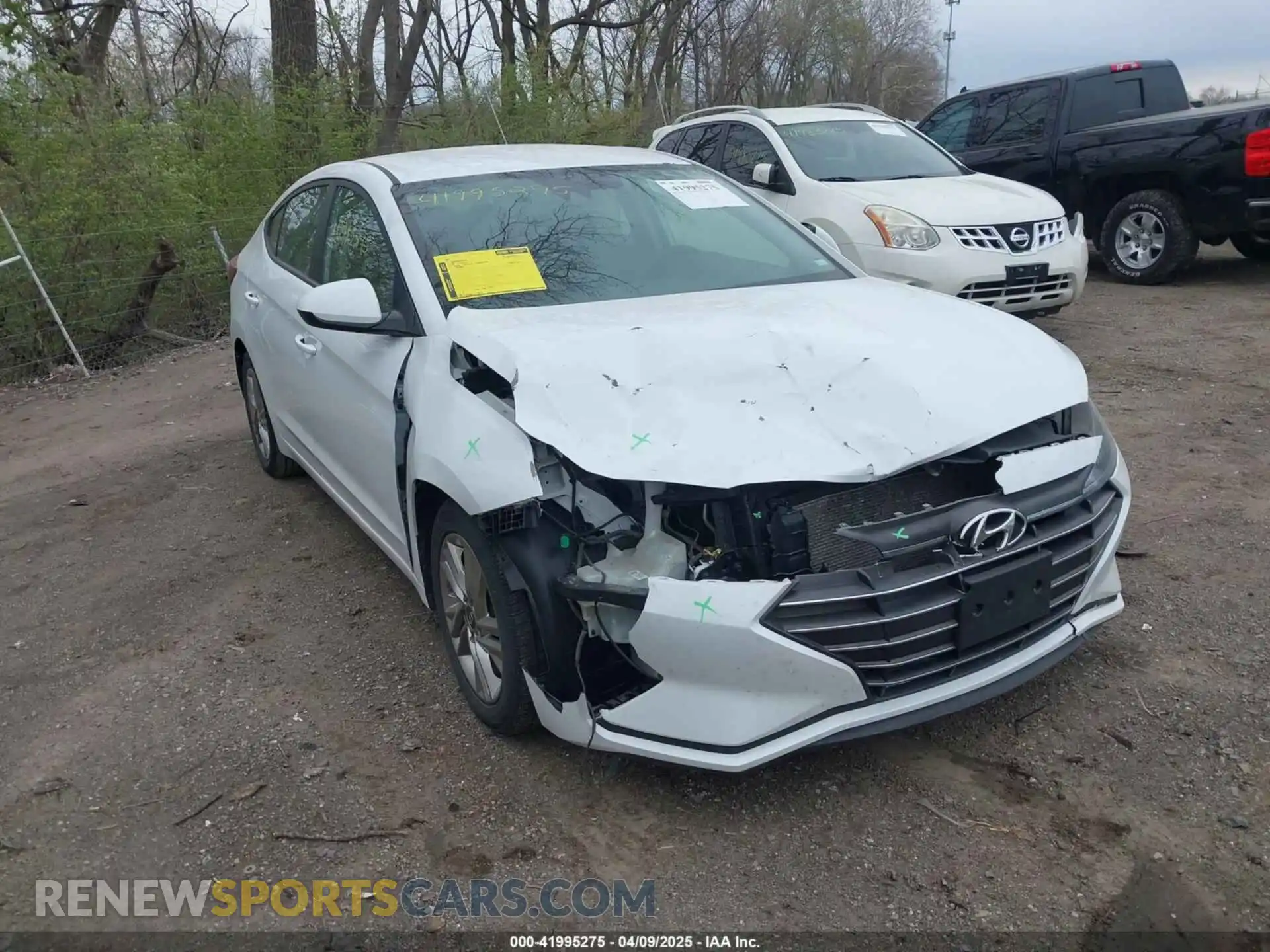 1 Photograph of a damaged car 5NPD84LF5LH511759 HYUNDAI ELANTRA 2020