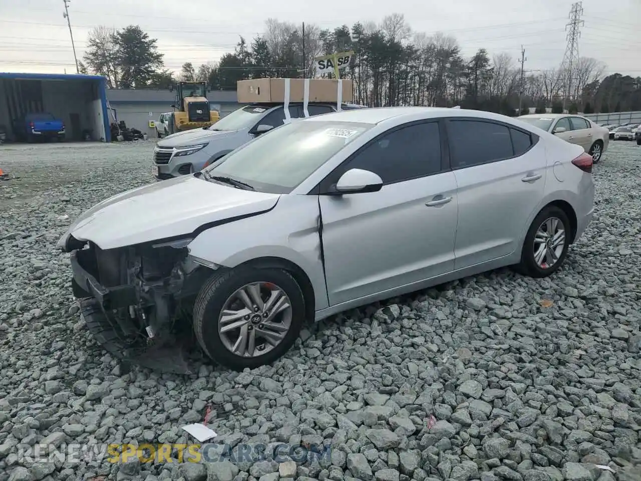 1 Photograph of a damaged car 5NPD84LF5LH512412 HYUNDAI ELANTRA 2020