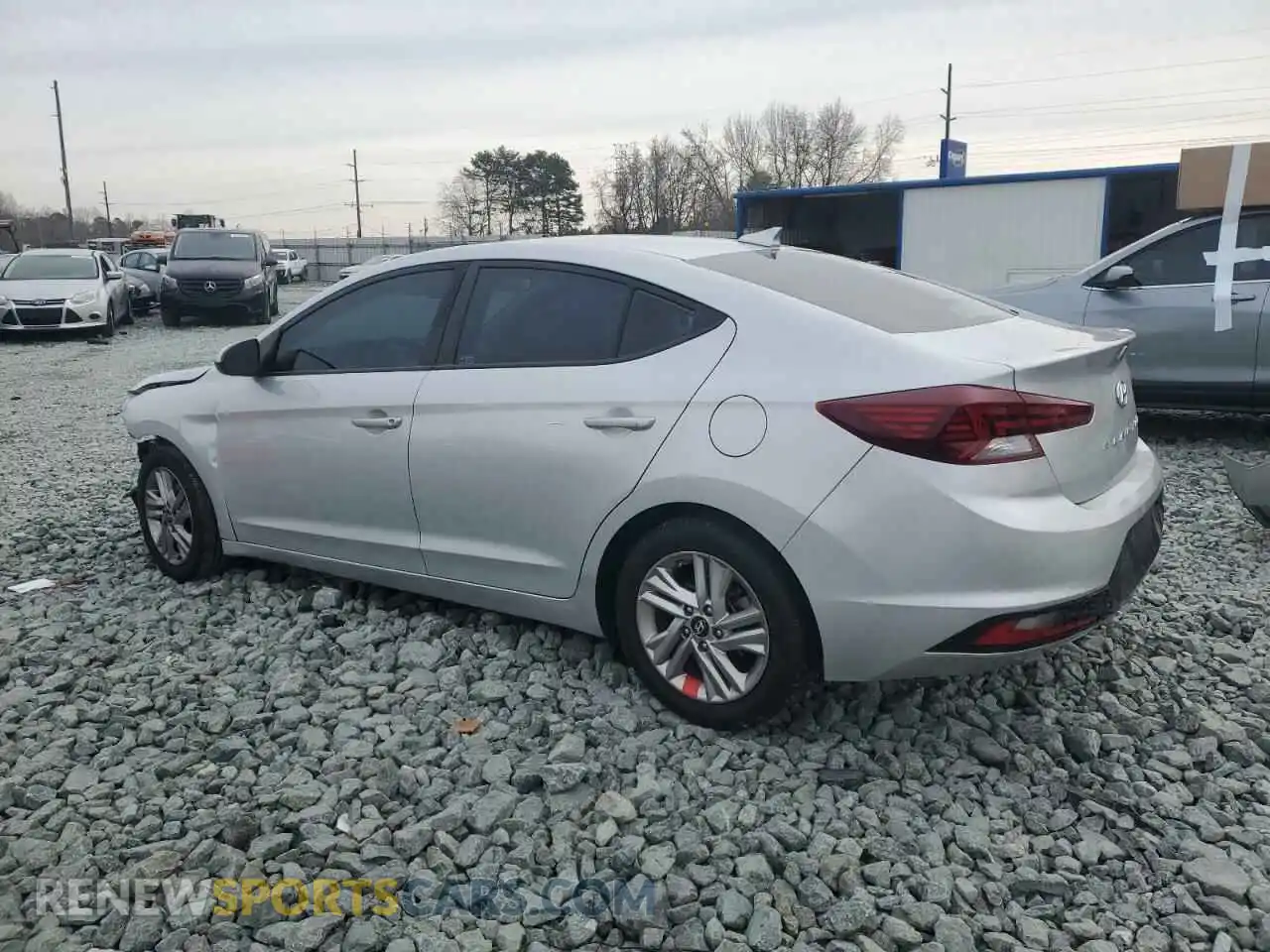 2 Photograph of a damaged car 5NPD84LF5LH512412 HYUNDAI ELANTRA 2020