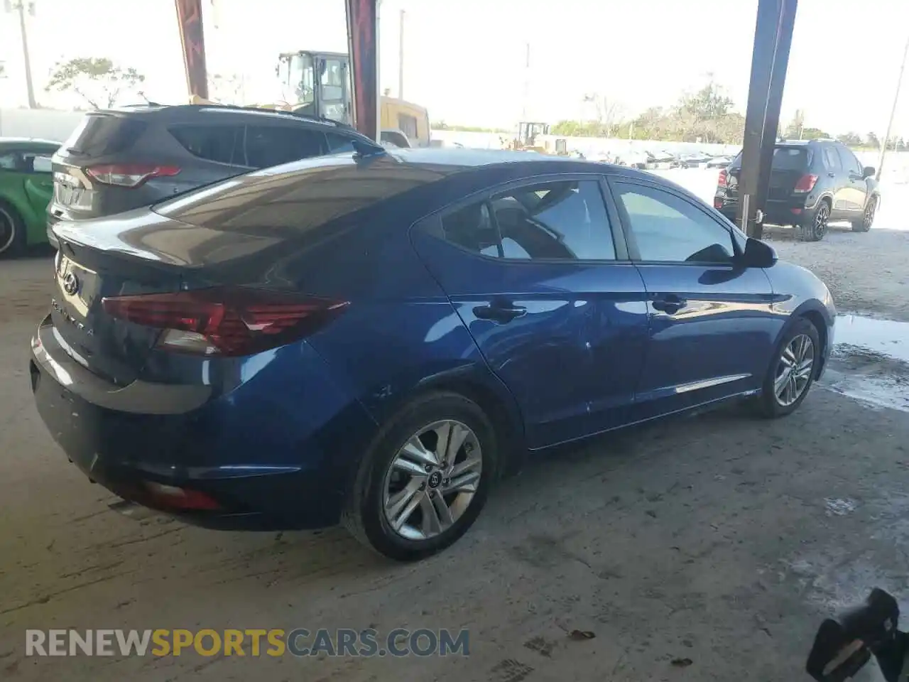3 Photograph of a damaged car 5NPD84LF5LH513236 HYUNDAI ELANTRA 2020