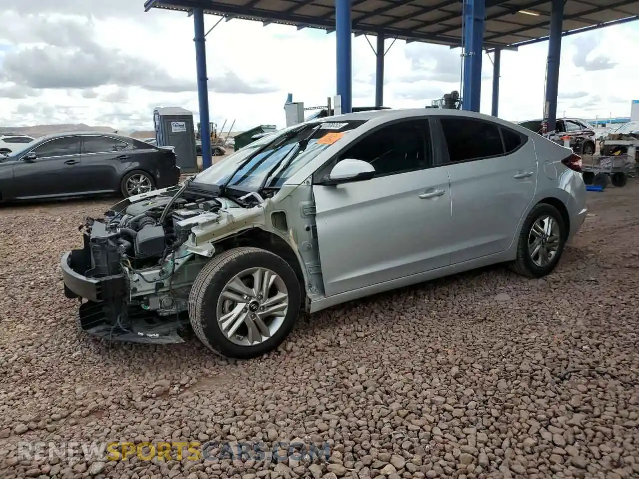 1 Photograph of a damaged car 5NPD84LF5LH516086 HYUNDAI ELANTRA 2020