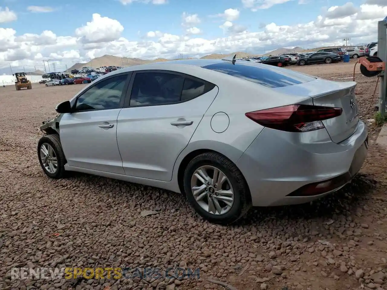 2 Photograph of a damaged car 5NPD84LF5LH516086 HYUNDAI ELANTRA 2020